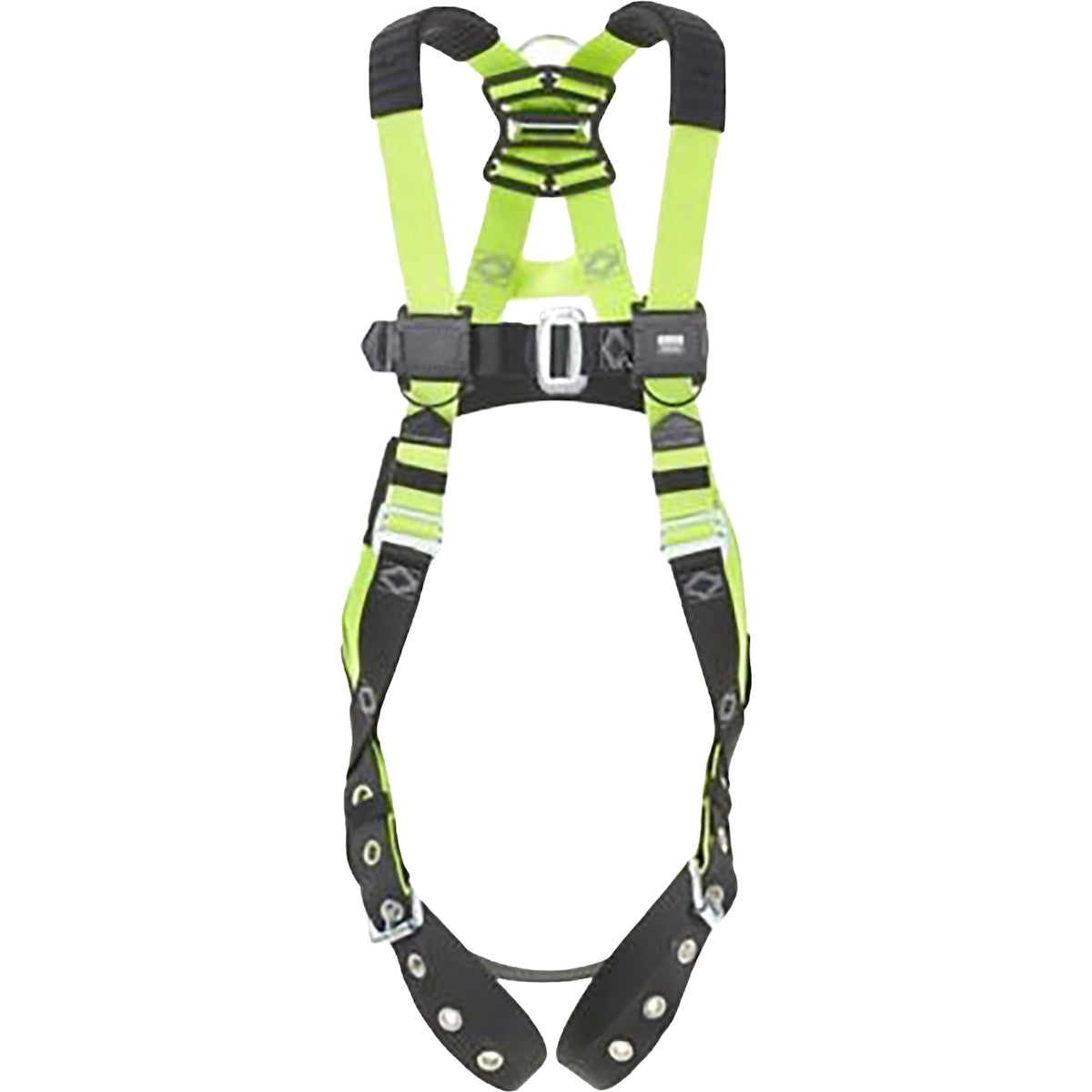 Miller Industry Standard Full-Body Harness with 5 Points of Adjustment, Steel D-Rings, Quick Connect Buckles Leg and Back D-Ring
