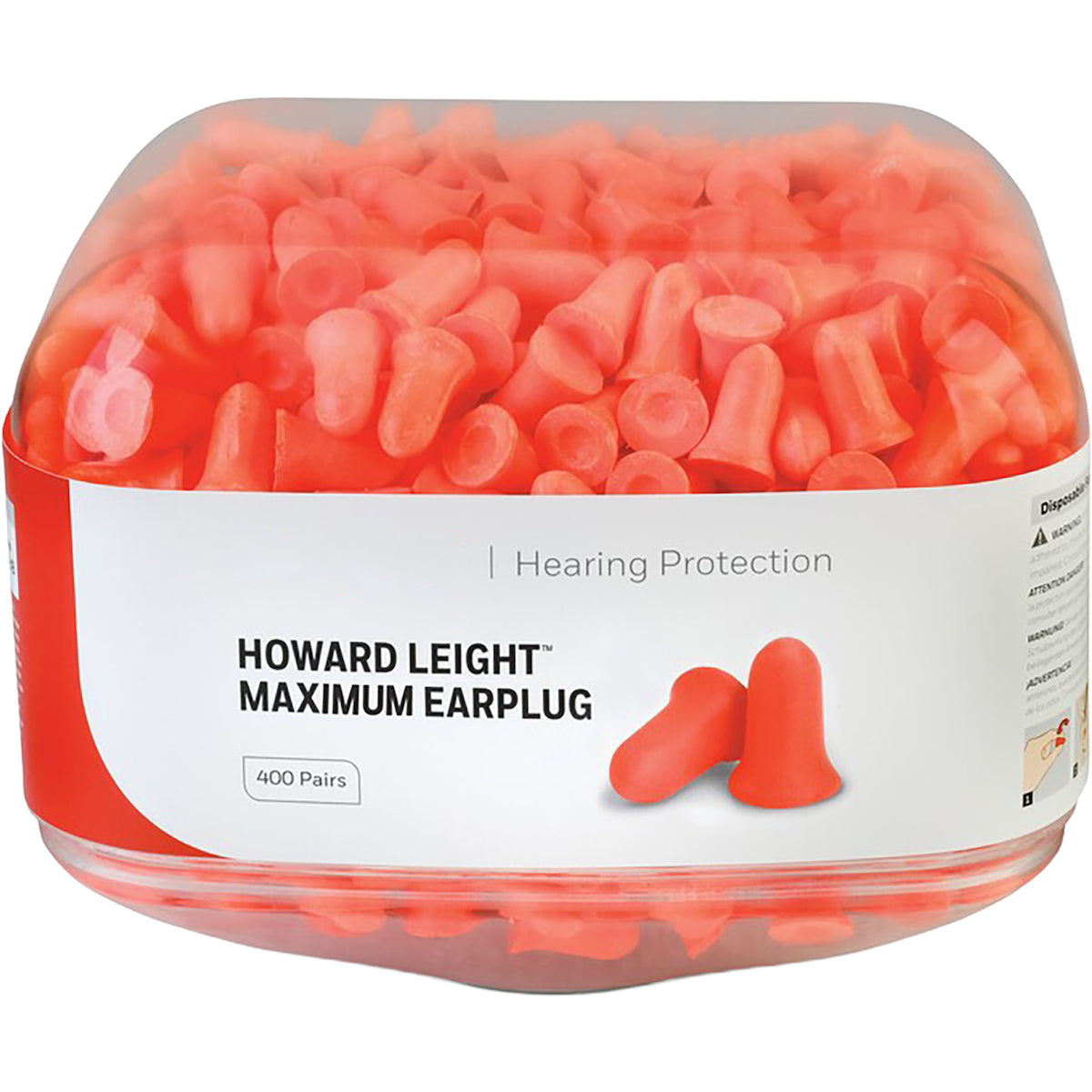 Prefilled Maximum Ear Plugs Refill Canister - 400 Pairs