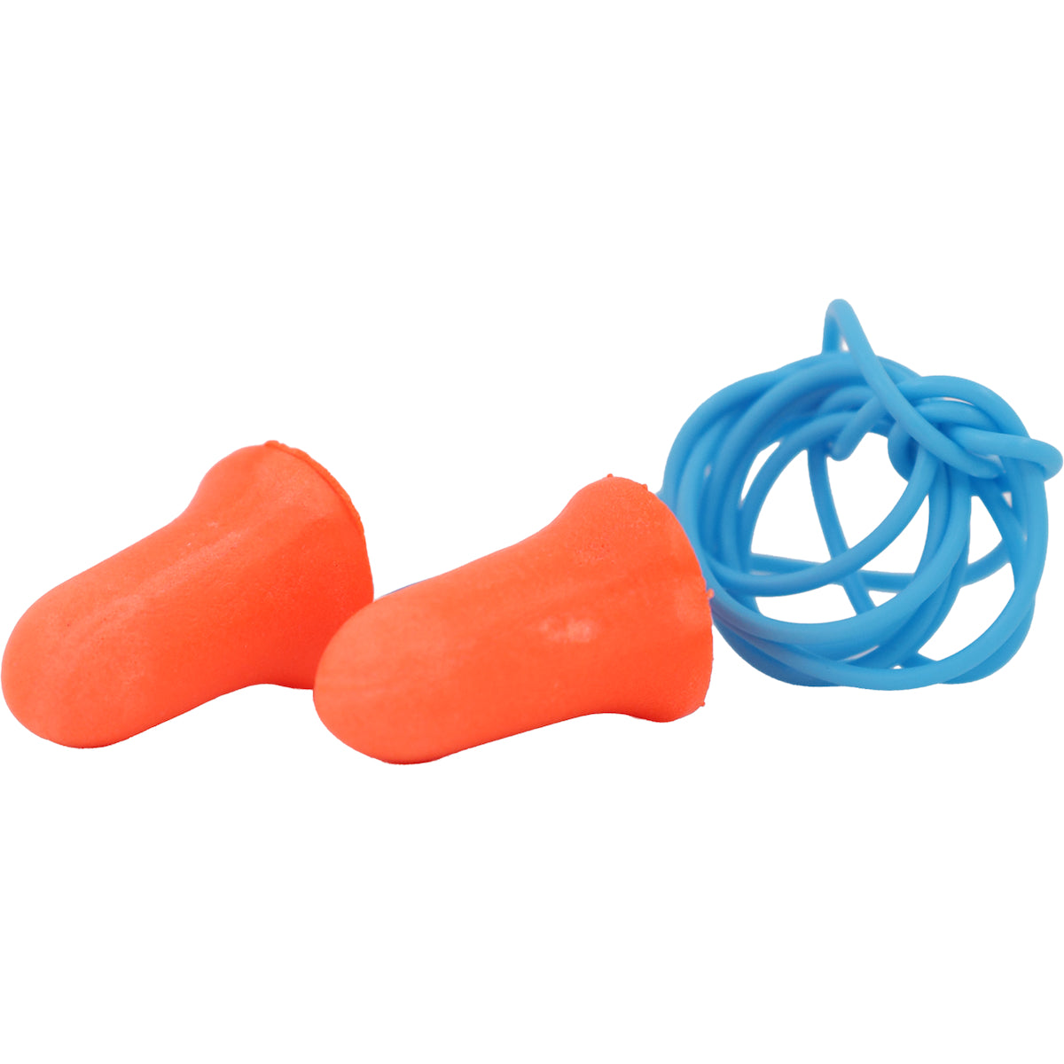 Disposable Soft Polyurethane Foam Corded Ear Plug - NRR 33 (MXM-30)