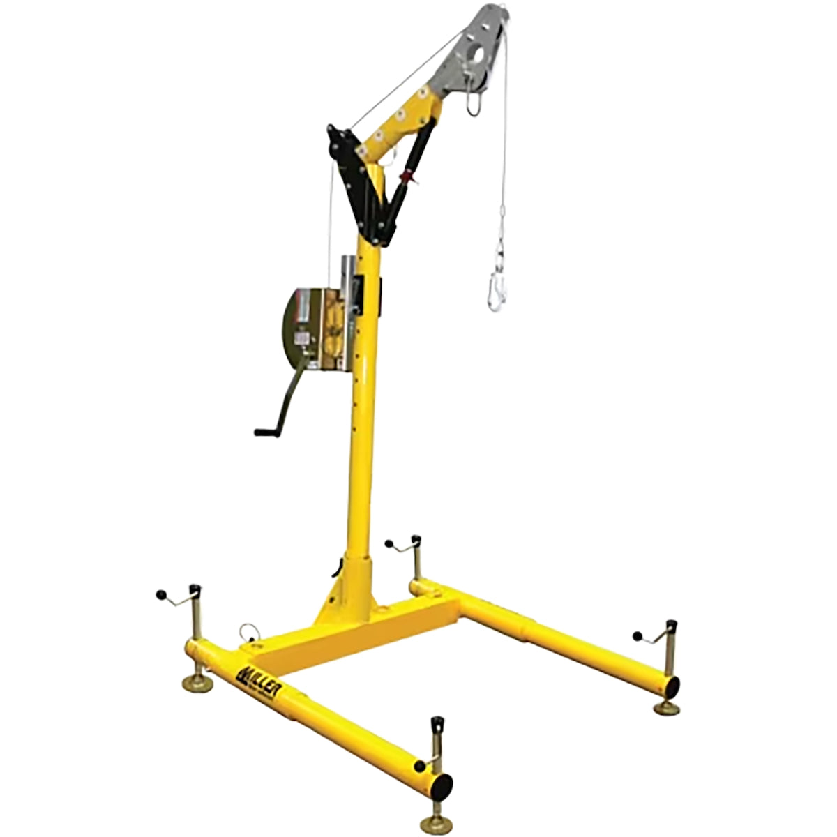 Miller Portable Confined Space System, includes ManHandler™ Hoist/Winch with Cable, Mast, Base, and Mounting Bracket