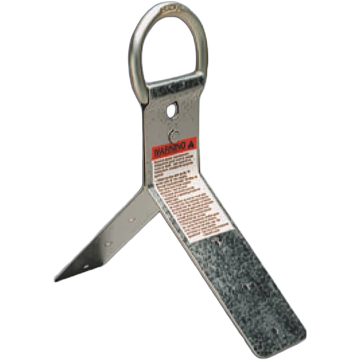 Miller Reusable Roof Anchor with D-Ring and Screws - Residential Use.