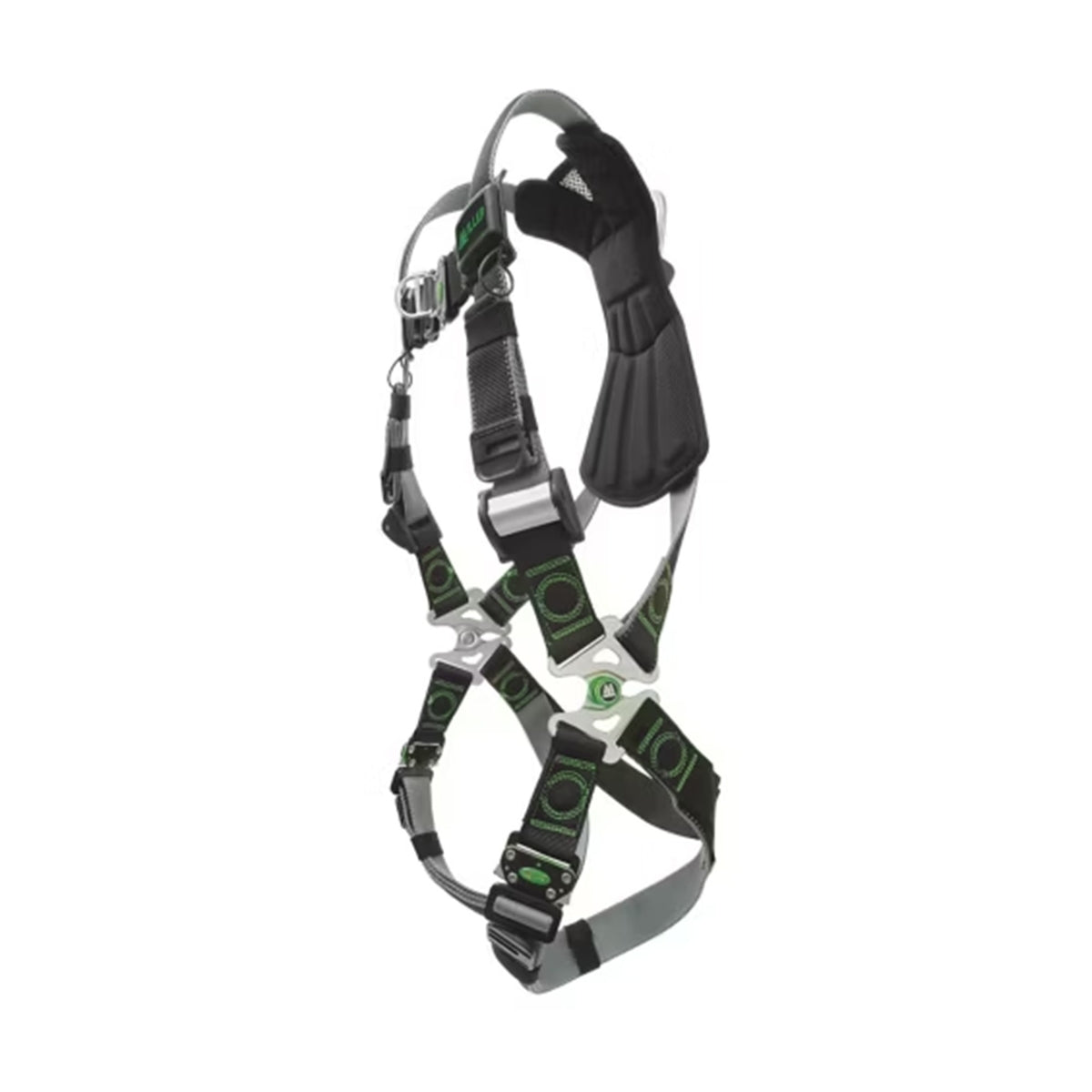 Miller Welder's Premium Full-Body Harness with Kevlar®/Nomex® DualTech™ with 5 Points of Adjustment, Back D-Ring and Quick-Connect Chest & Tongue Buckle Leg Straps