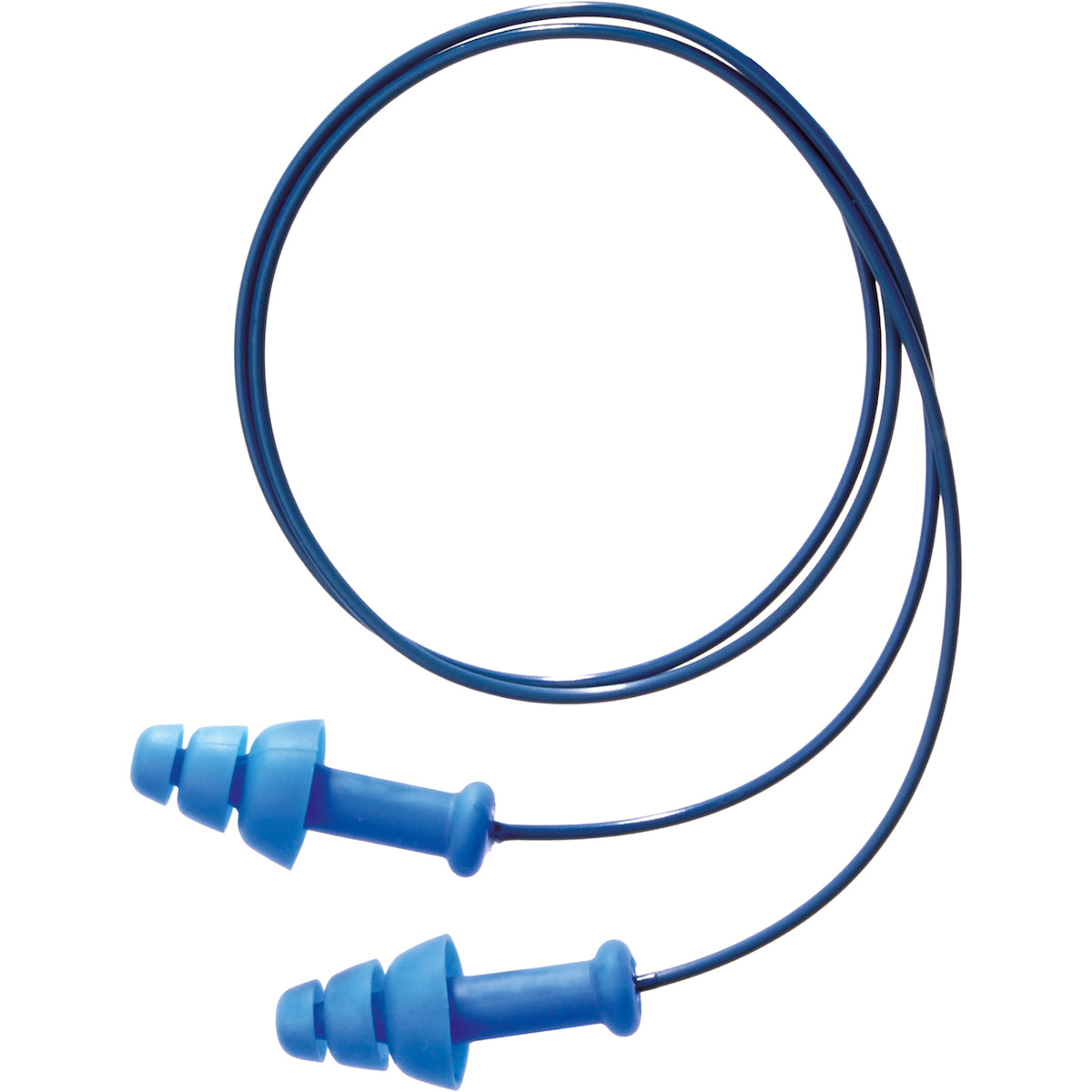 Metal Detectable Reusable TPE Corded Ear Plugs - NRR 25 (SDT-30)