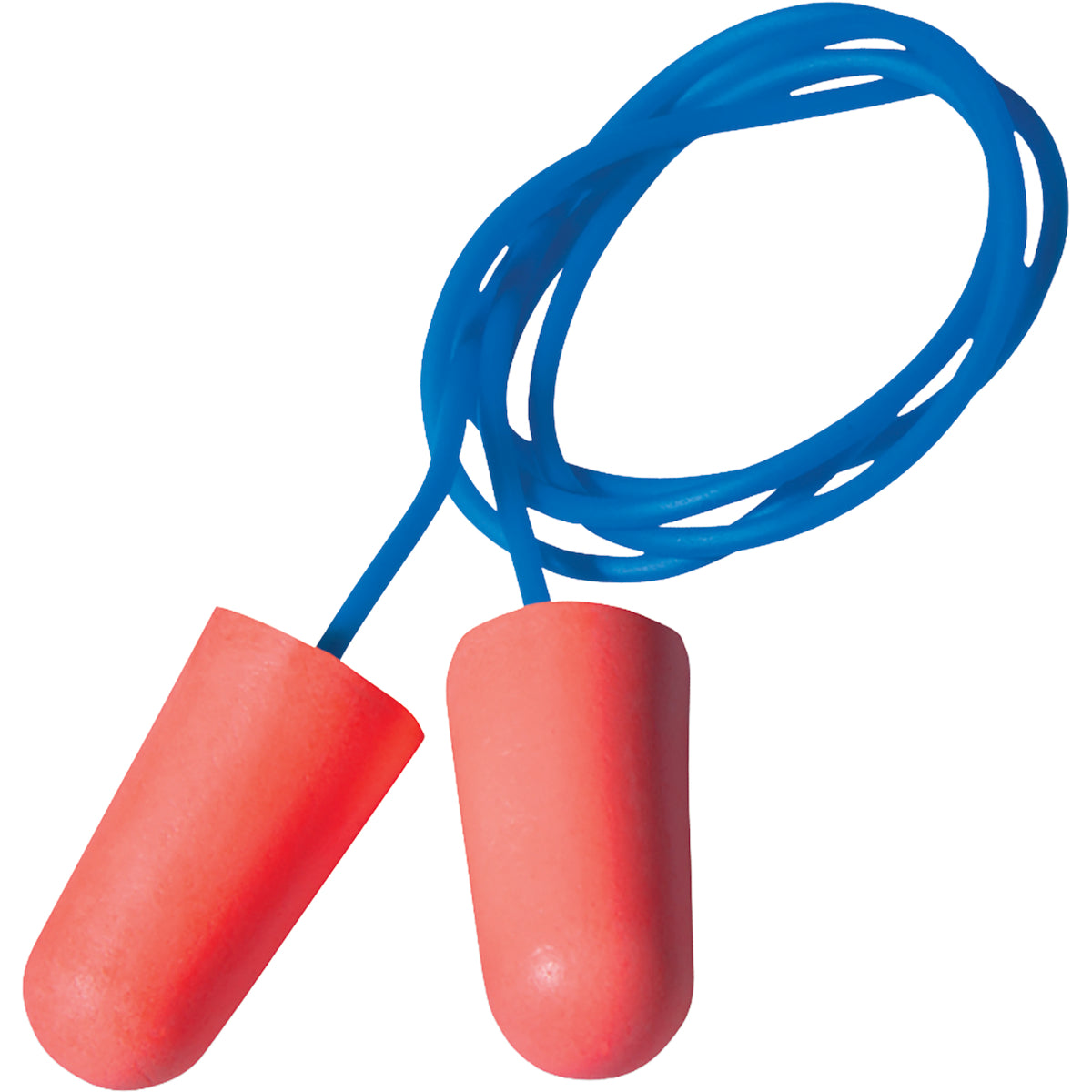 Disposable Soft Polyurethane Foam Corded Ear Plugs - NRR 32