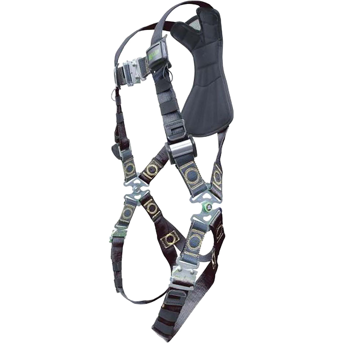 Miller Welder's Premium Full-Body Harness with Kevlar®/Nomex® DualTech™ with 5 Points of Adjustment, Back D-Ring, Removable Belt and Quick-Connect Chest &amp; Leg Buckles – S/M