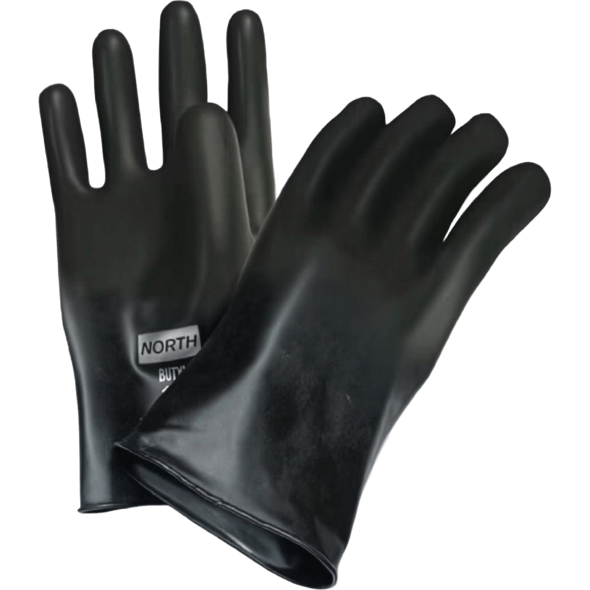 North 16 Mil Butyl Rubber Glove with Smooth Grip - 11"