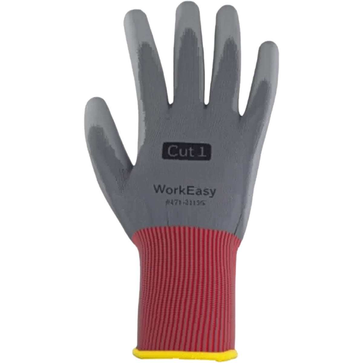 PIP Seamless Knit Polyester Glove with Polyurethane Coated Flat Grip on Palm &amp; Fingers – 11