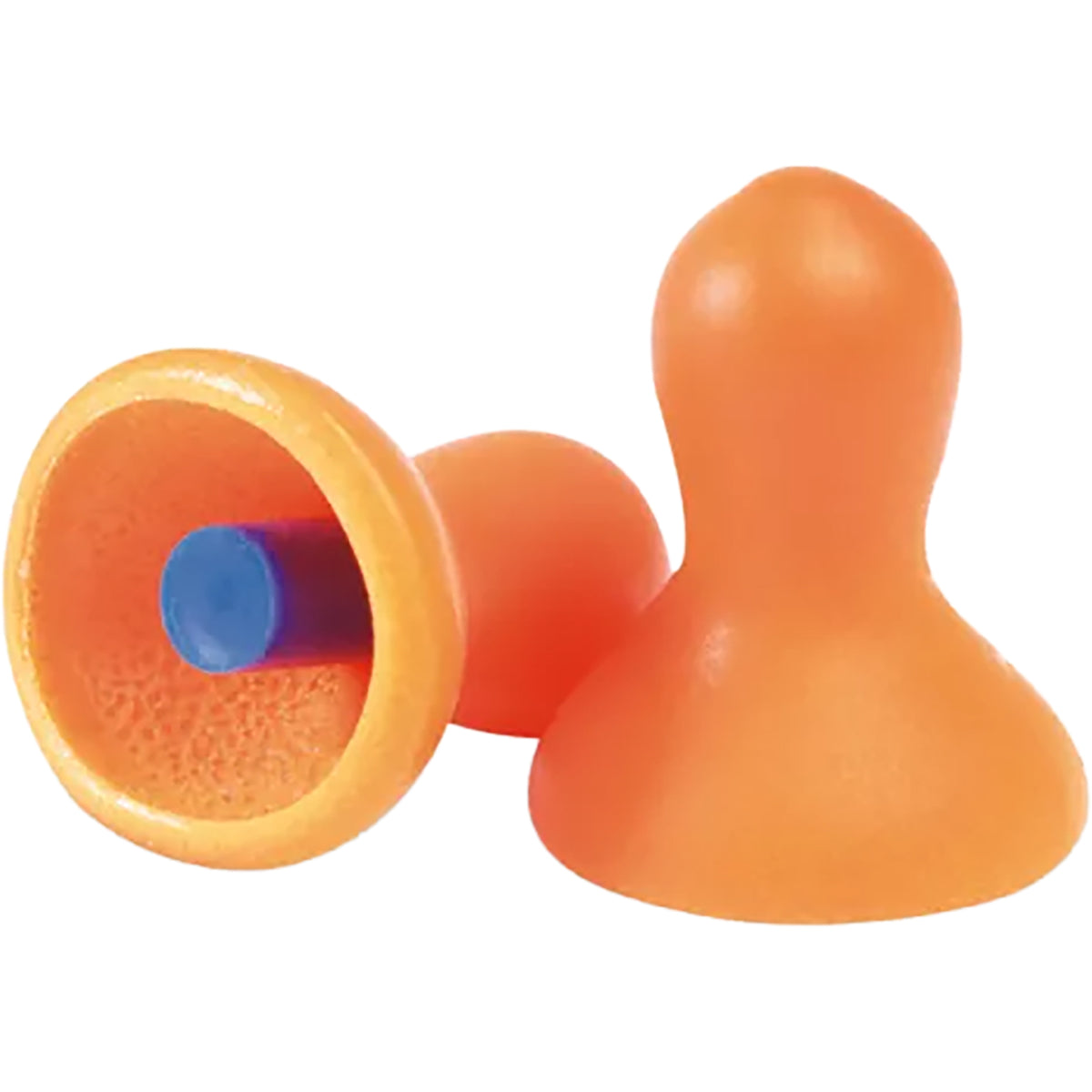 Bell Shape Reusable PVC Ear Plugs  - NRR 26