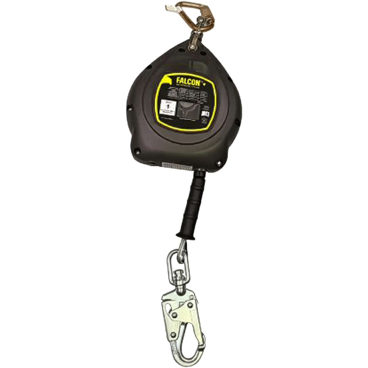 Miller Self-Retracting Lifeline with Galvanized Steel Cable and Steel Swivel Snap Hook