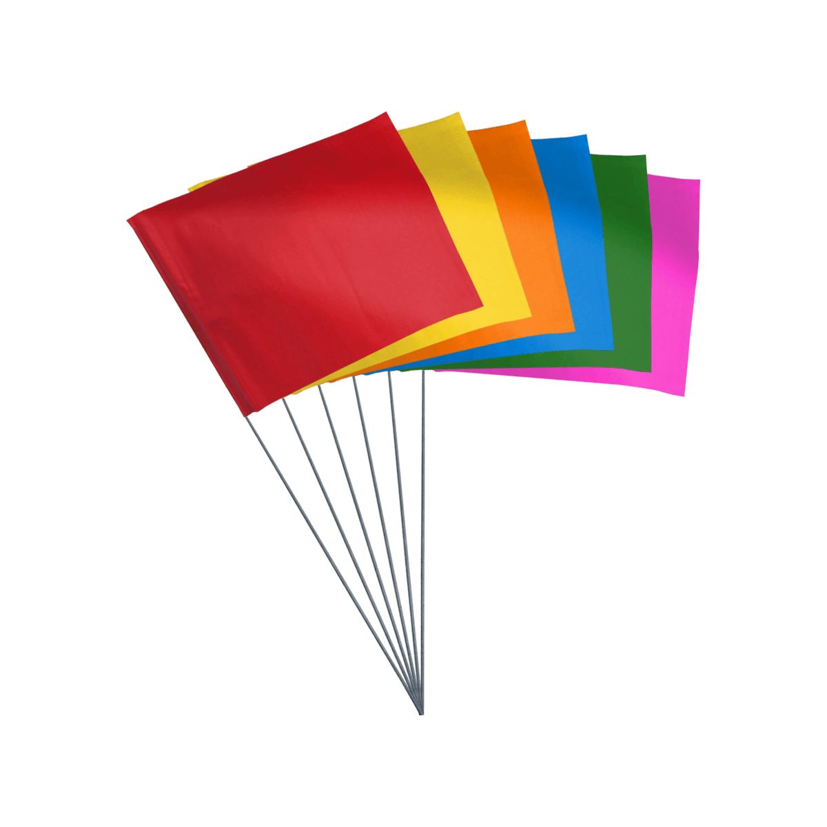 Presco Solid Color 4x5 Marking Flags