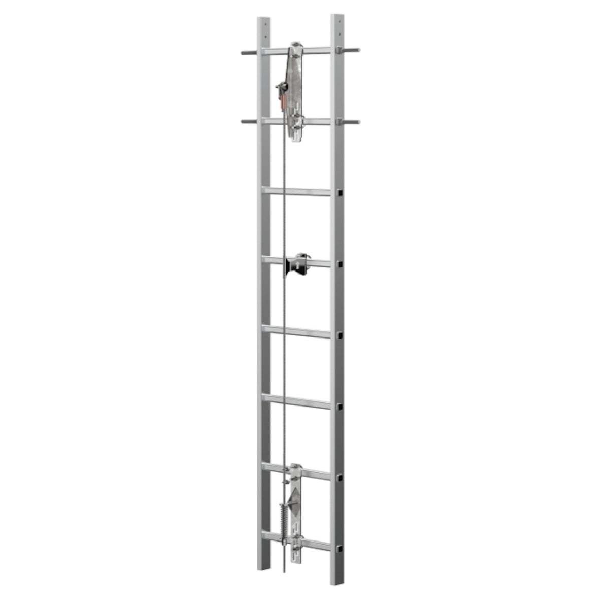 Miller Vertical Cable Ladder Safety System - Galvanized Steel