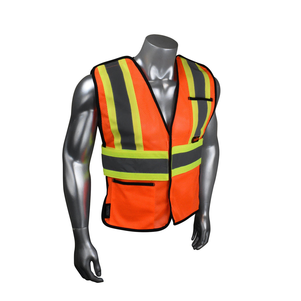 Radians SV010X-1 Economy Break Away Vest X-Back - Hi Vis Orange - Size M/2X