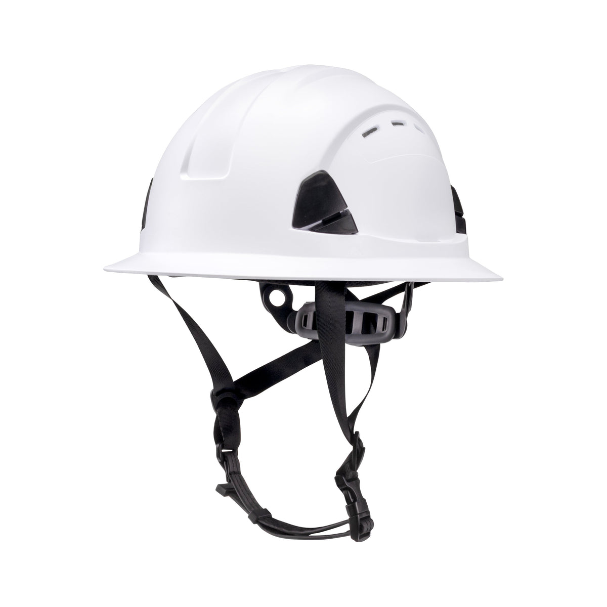 Radians RHF2V Dareware X™ Type II Class C Vented Full Brim Safety Helmet - White