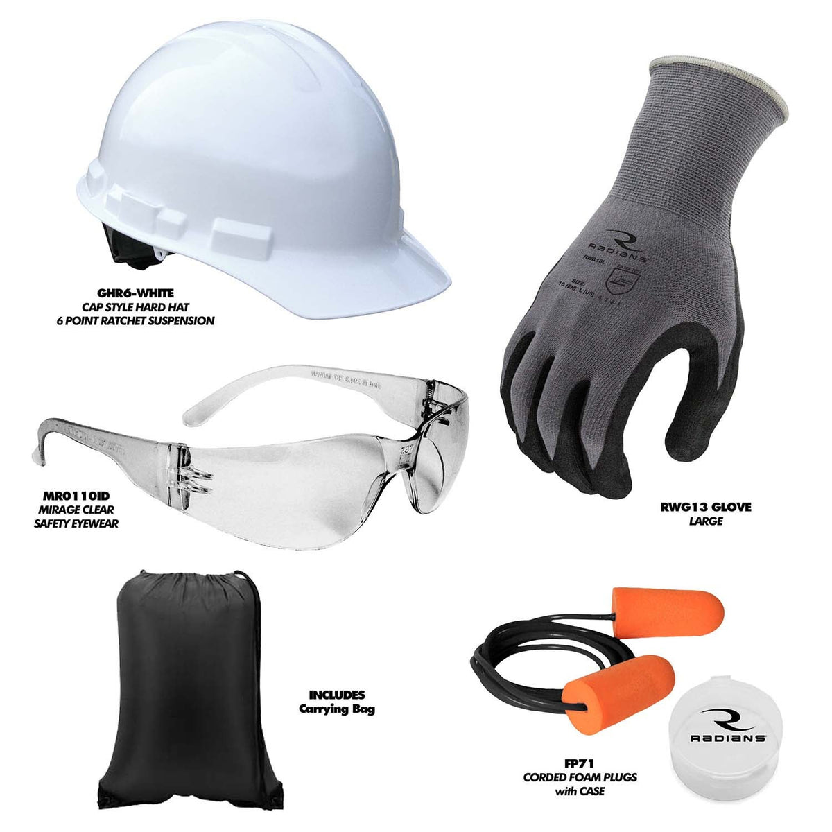 Radians Economy Starter Kit with Bag