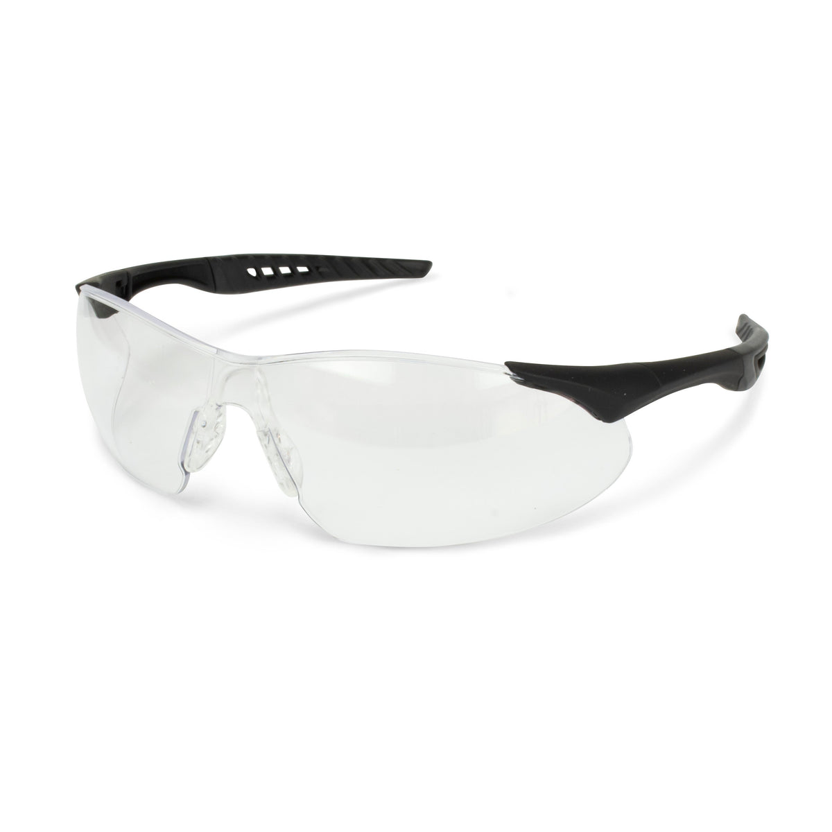 Radians Rock™ Safety Eyewear - Black Frame - Clear Anti-Fog Lens