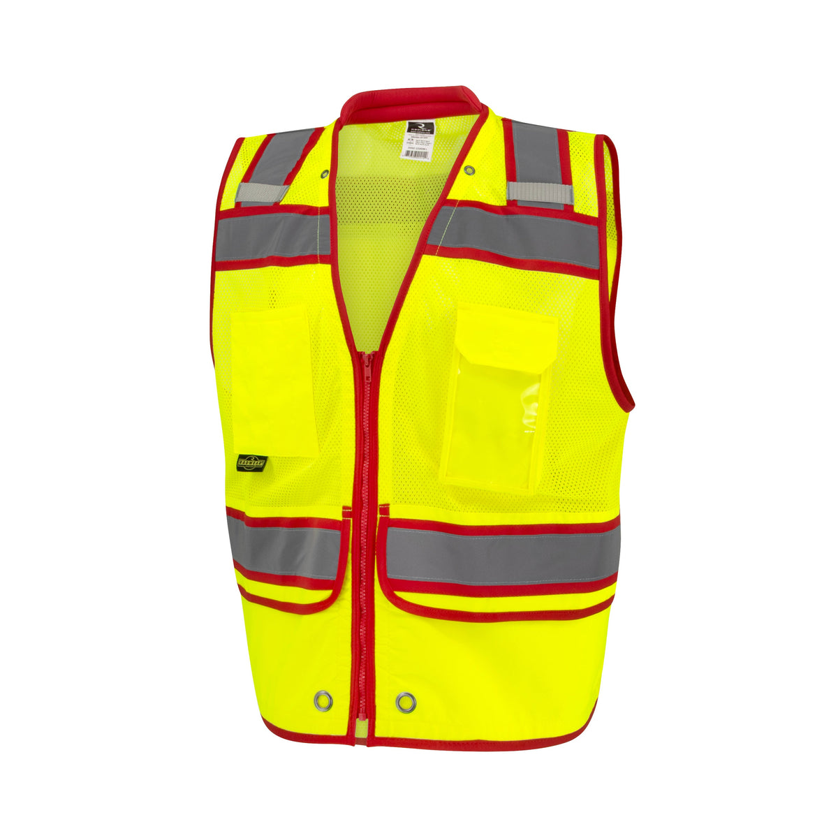 Radians SV58Z Class 2 Heavy Duty Surveyor Vest with Contrast Trim and Underlay