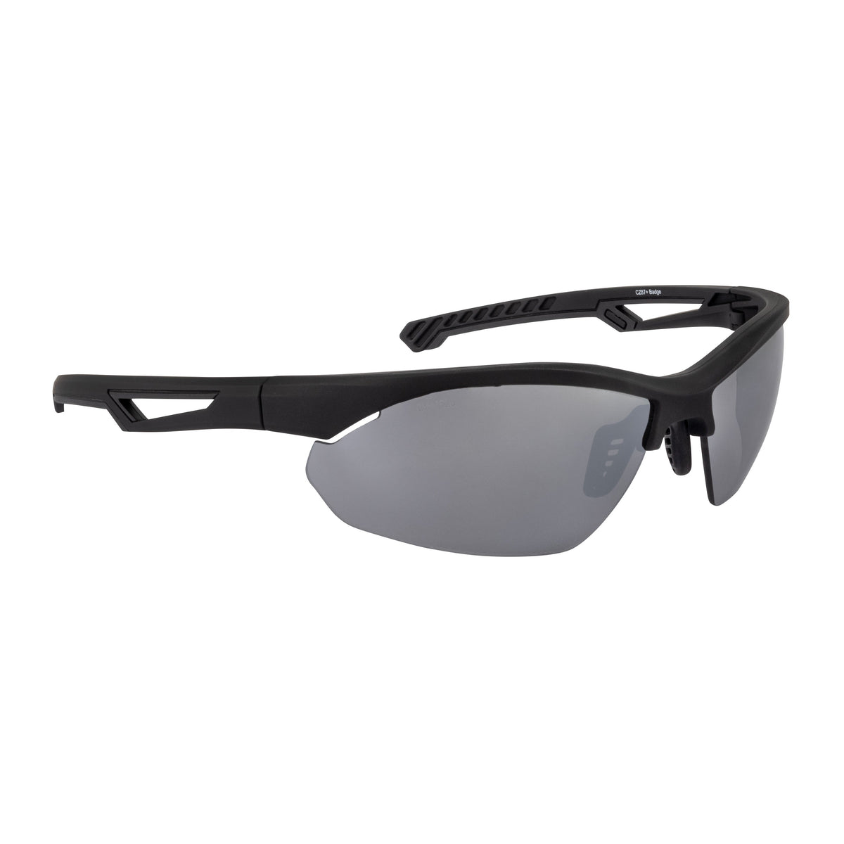 Crossfire BOLO™ Ballistic-Rated Safety Eyewear - Silver Mirror Lens