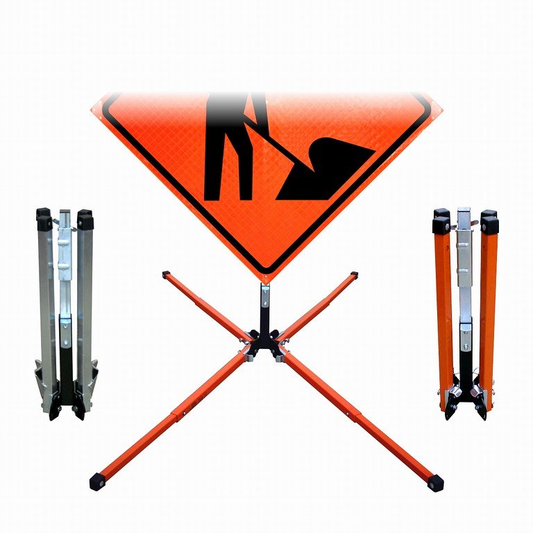 Dicke DynaLite™ SDL1008 42" Steel Leg Springless Sign Stand