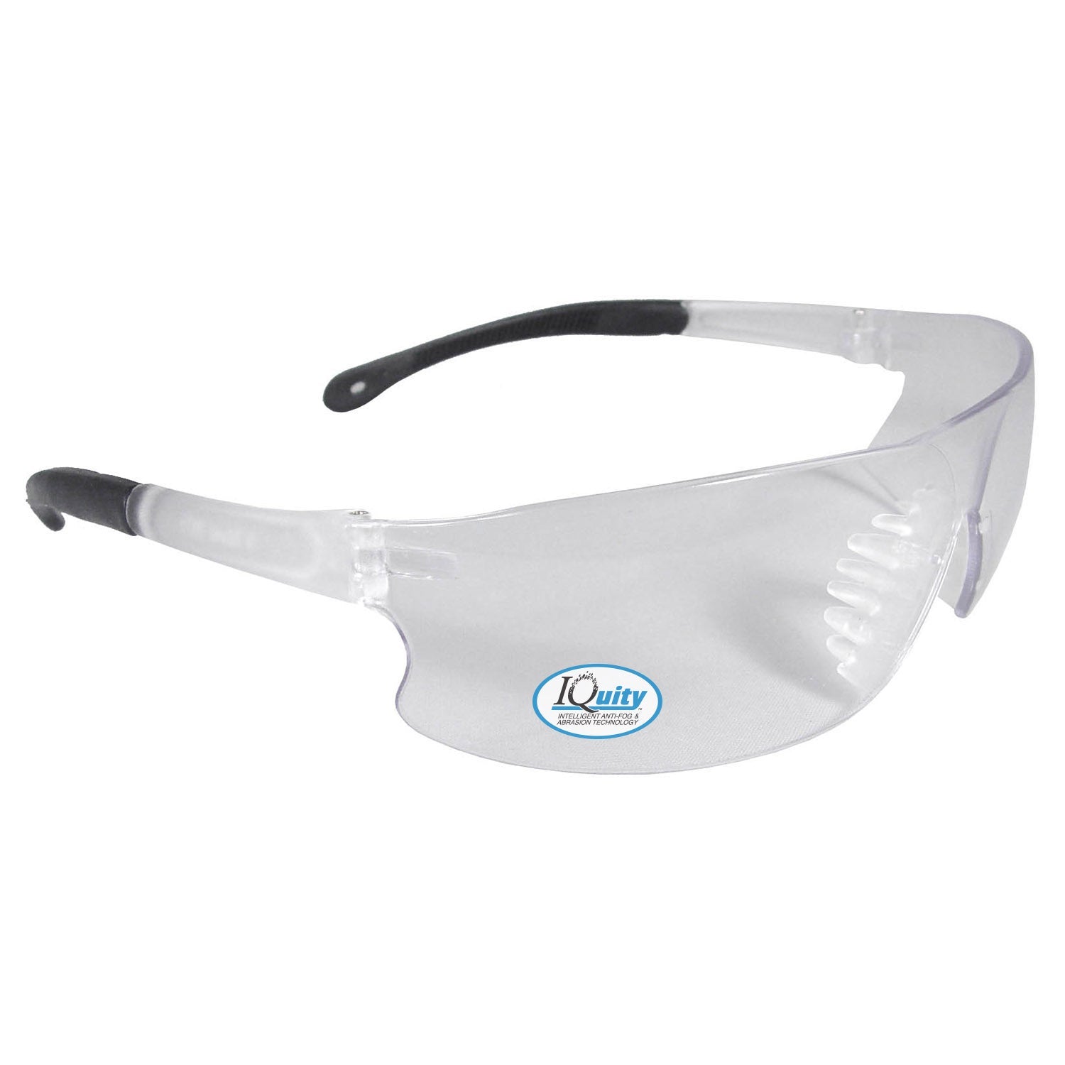 Radians Rad-Sequel™ IQ - IQuity Anti-Fog Safety Eyewear - Clear Frame - Clear IQ Anti-Fog Lens