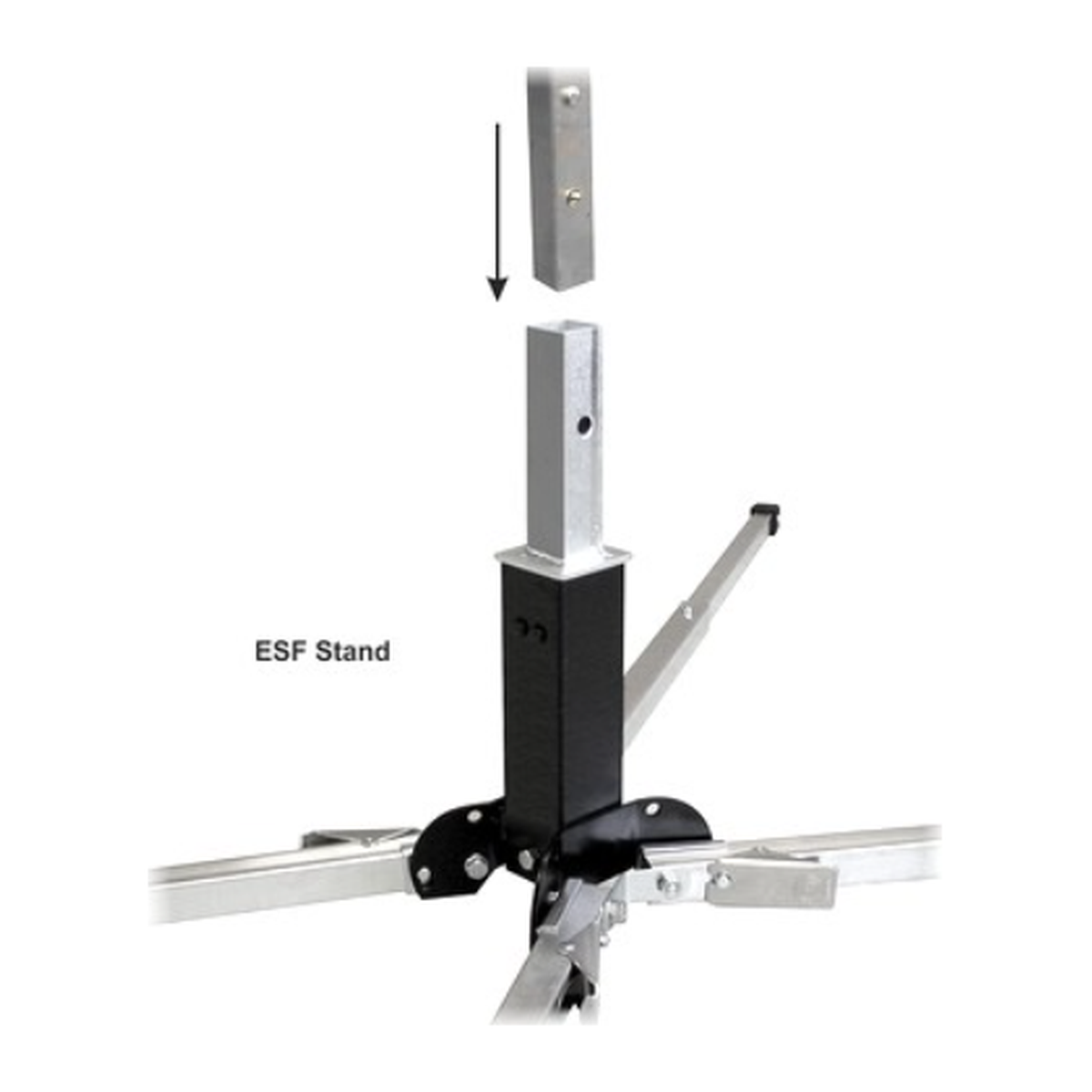 Dicke ES-FLEX Enclosed Spring Sign Stand