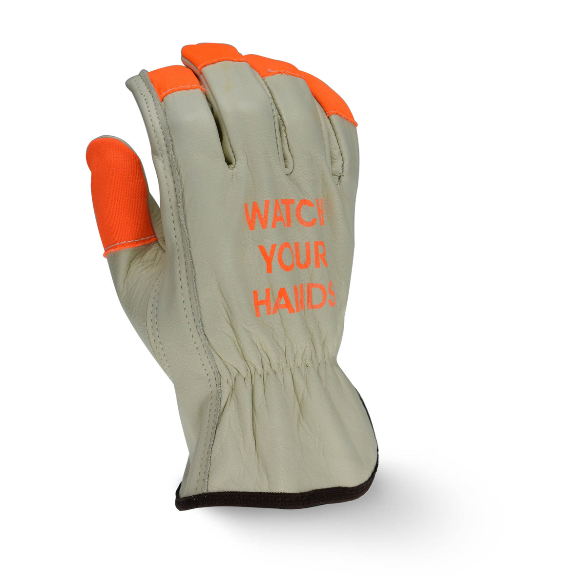 Radians RWG4221HV High Visibility Standard Grain Cowhide Leather Driver