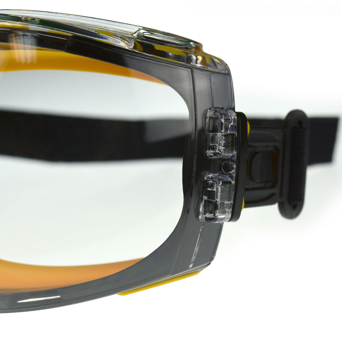 DEWALT DPG82 Concealer™ Safety Goggle - Black Frame - Smoke Anti-Fog Lens