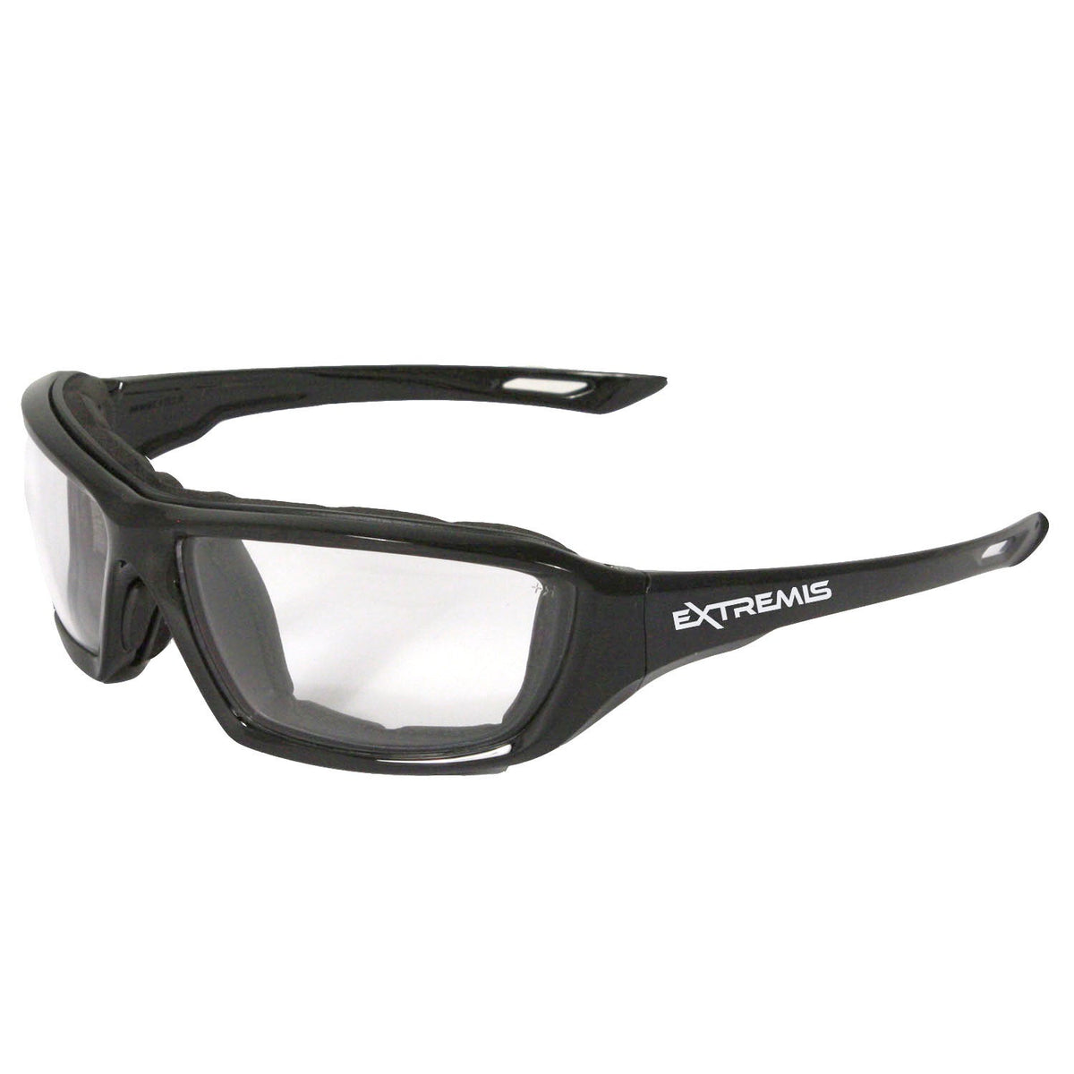 Radians Extremis® Safety Eyewear - Black Frame - Clear Anti-Fog Lens
