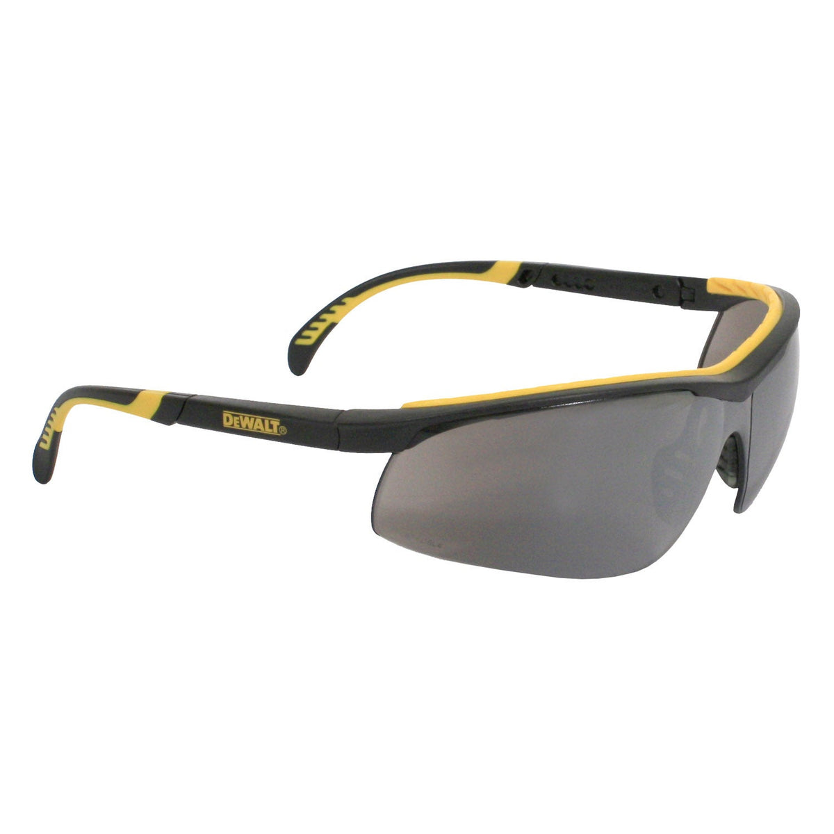 DEWALT DPG55 DC™ Protective Eyewear - Black Frame - Silver Mirror Lens