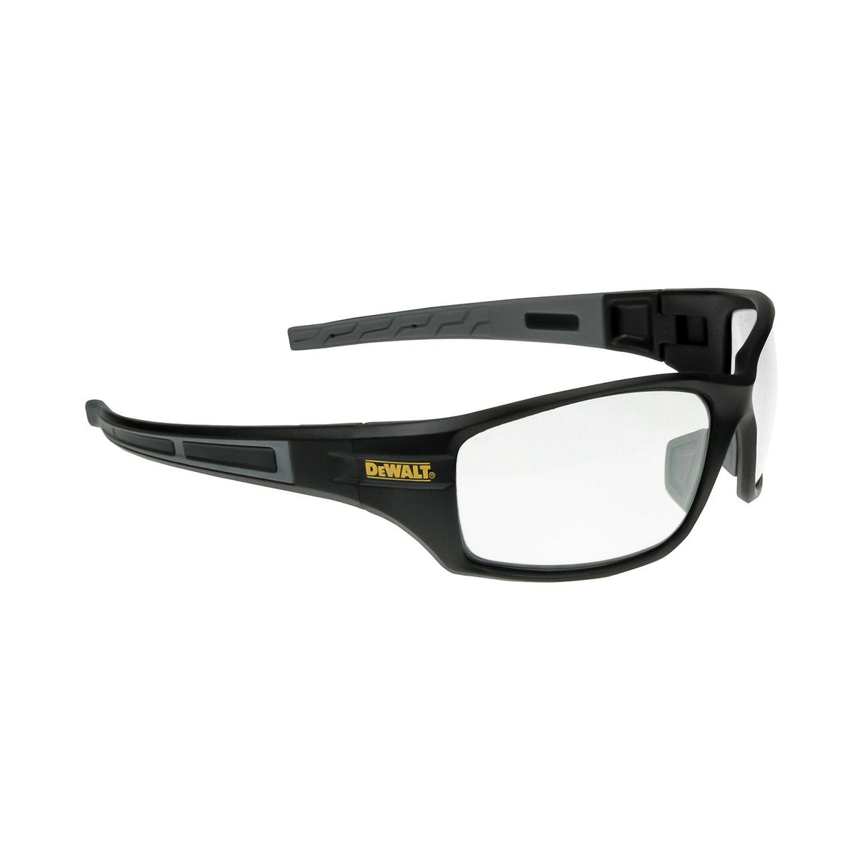 DEWALT DPG101 Auger® Protective Eyewear - Black Frame - Clear Lens