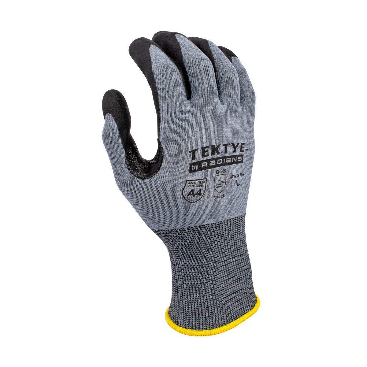 Radians RWG708 TEKTYE® A4 Reinforced Thumb Work Glove