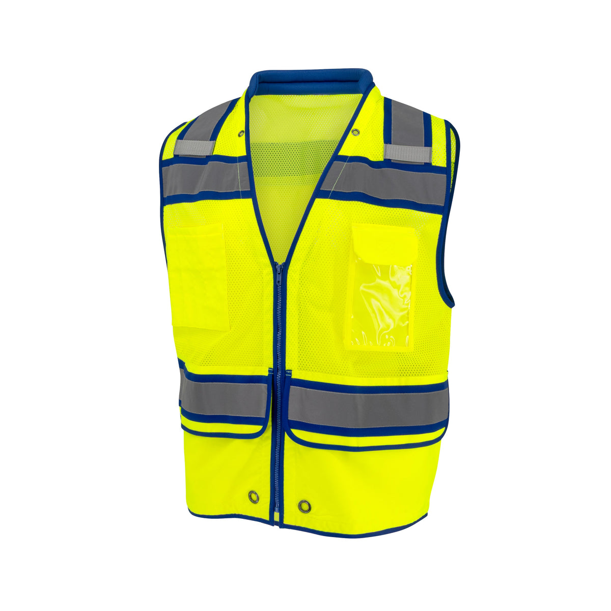 Radians SV58Z Class 2 Heavy Duty Surveyor Vest with Contrast Trim and Underlay