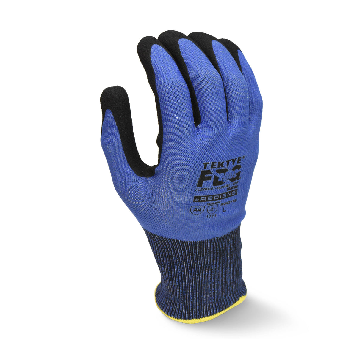 Radians RWG718 TEKTYE® FDG Touchscreen A4 Cut Protection Glove