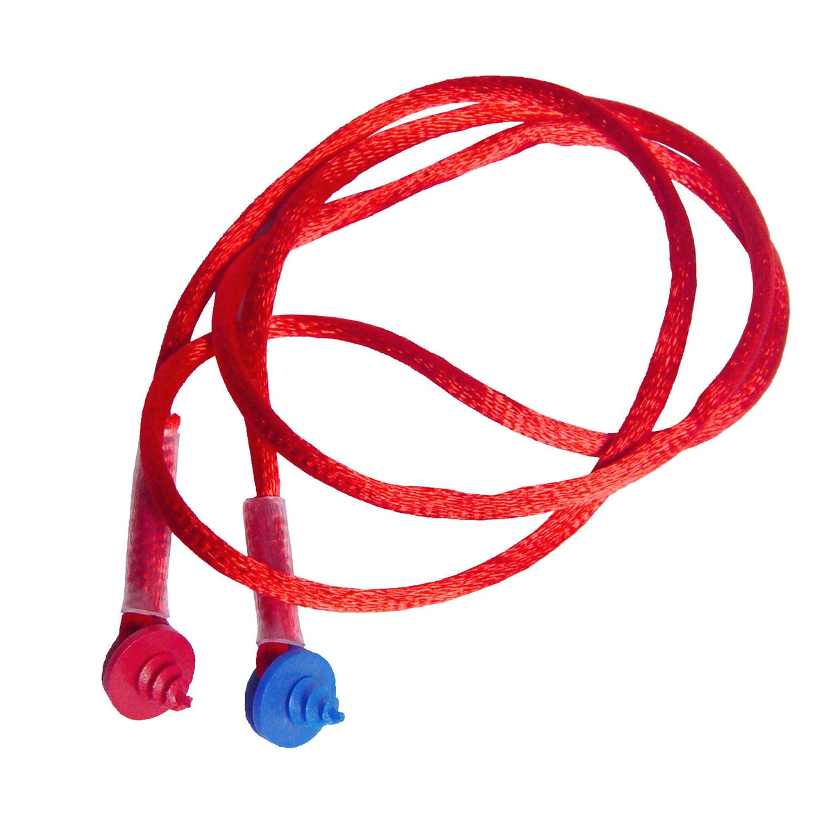 Radians Custom Molded Earplug Neck Cord with Screws- Red