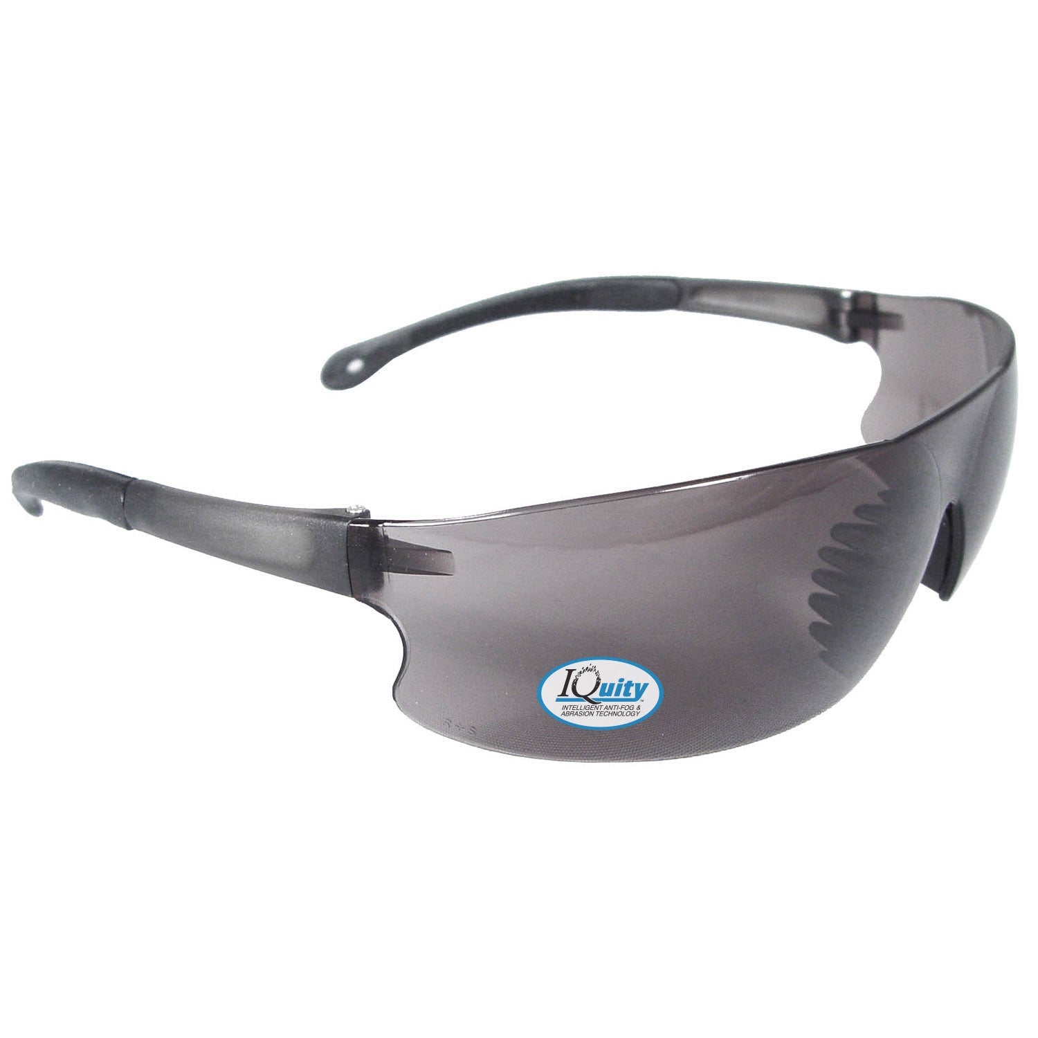 Radians Rad-Sequel™ IQ - IQuity Anti-Fog Safety Eyewear - Smoke Frame - Smoke IQ Anti-Fog Lens