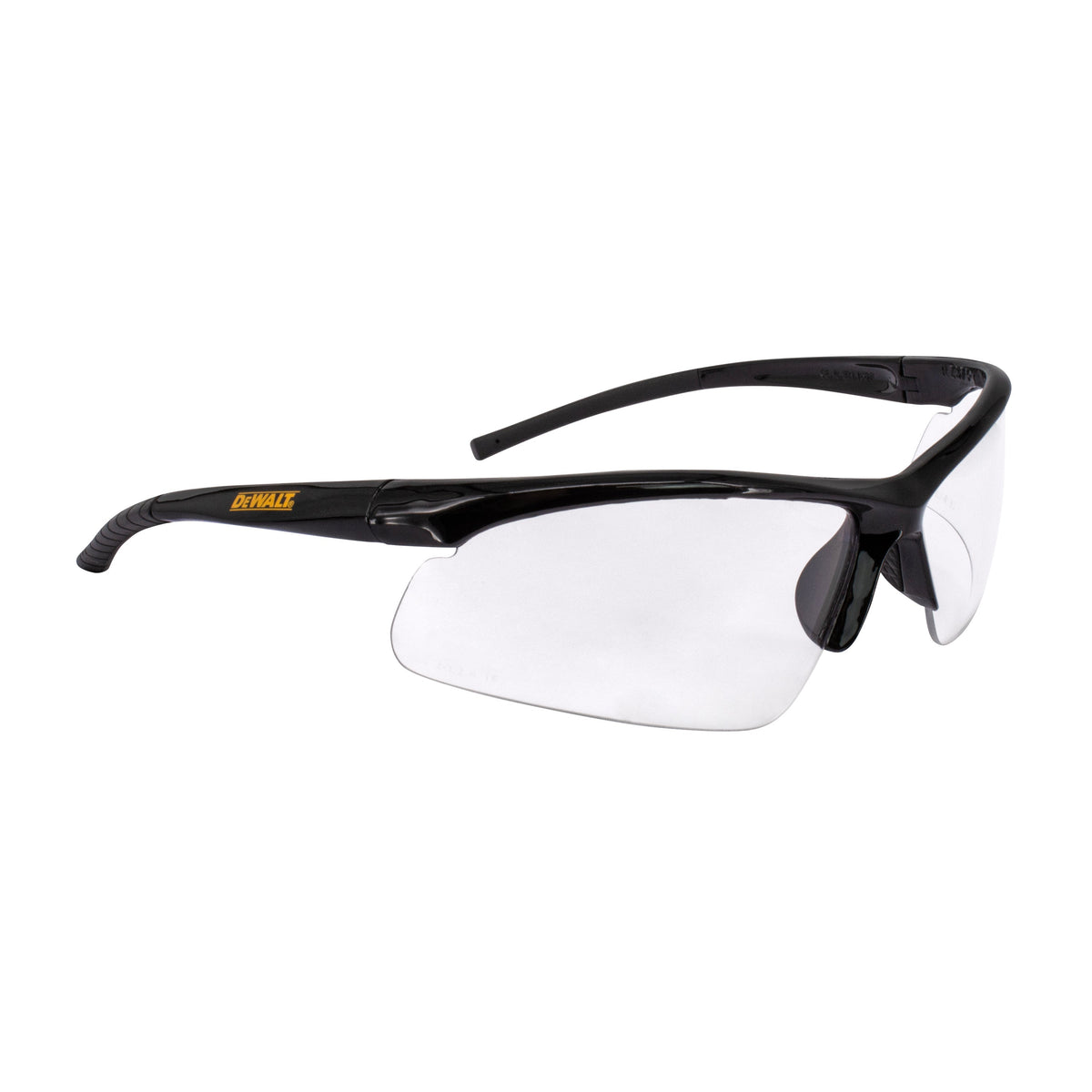 DEWALT DPG51 Radius™ Protective Eyewear - Black Frame - Clear Lens