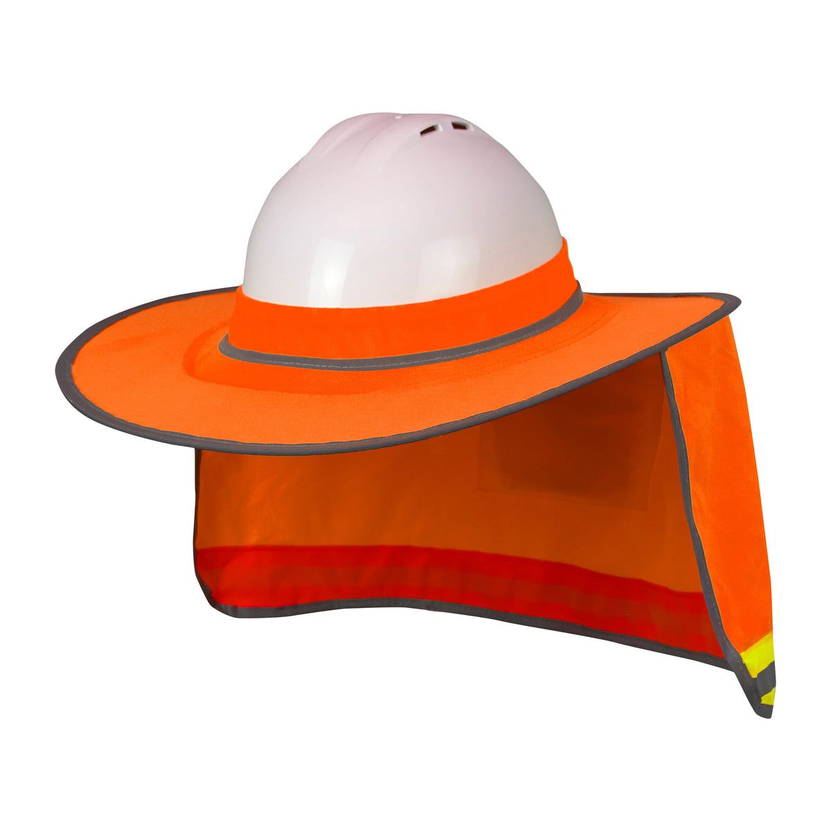 Radians Hi-Vis Collapsible Hard Hat Shade - Orange