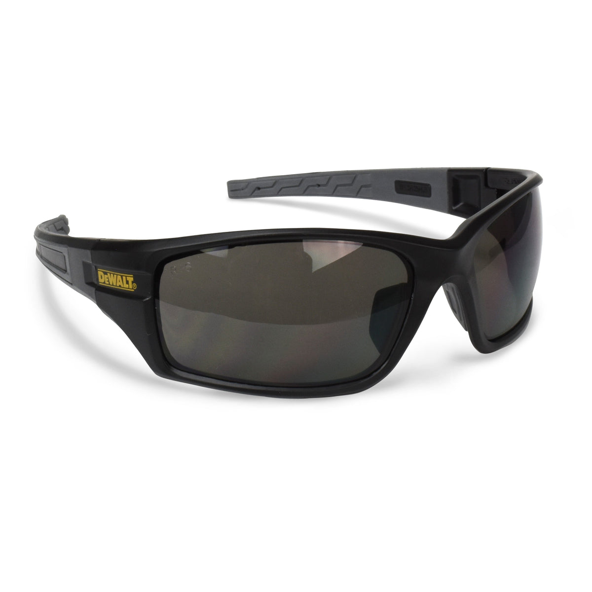 DEWALT DPG101 Auger® Protective Eyewear - Black Frame - Smoke Lens