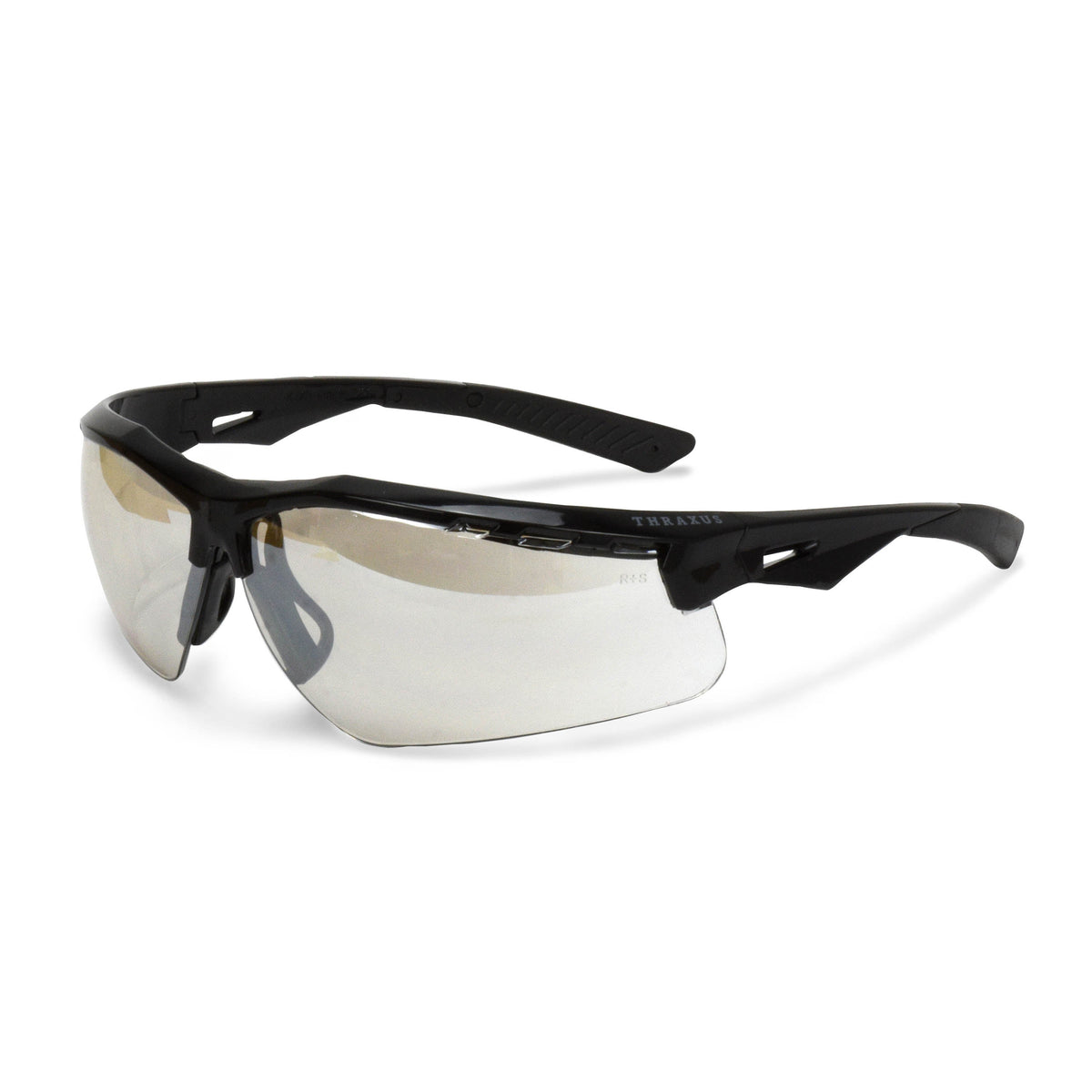 Radians Thraxus™ Safety Eyewear - Black Frame - Indoor/Outdoor Lens