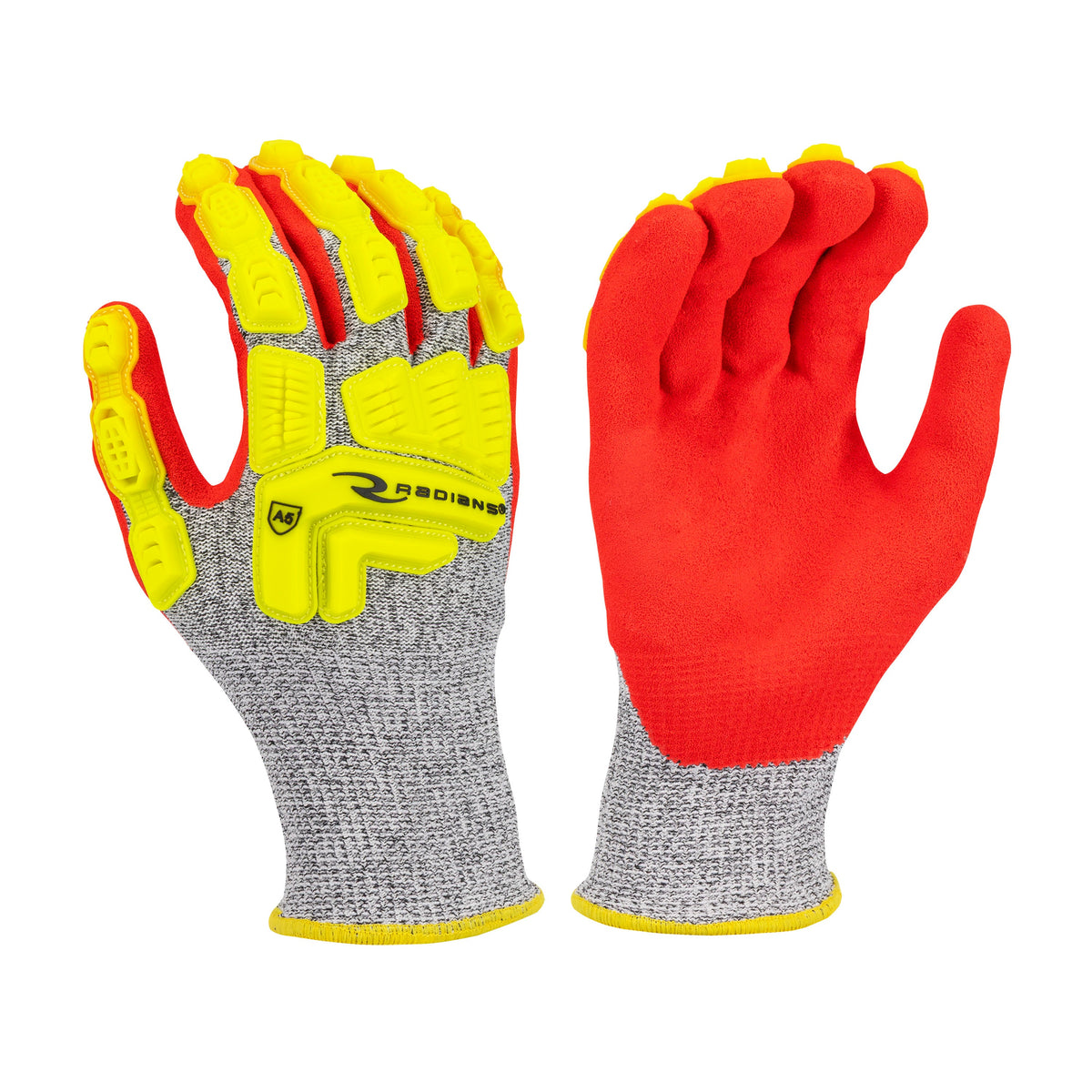 Radians RWG603 Cut Protection Level A5 Sandy Foam Nitrile Coated Glove