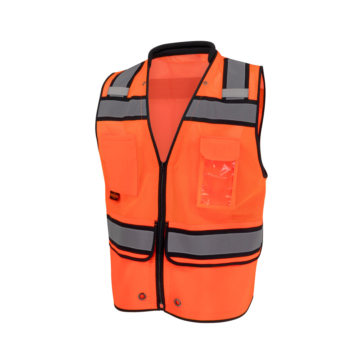 Radians SV58Z Class 2 Heavy Duty Surveyor Vest with Contrast Trim and Underlay