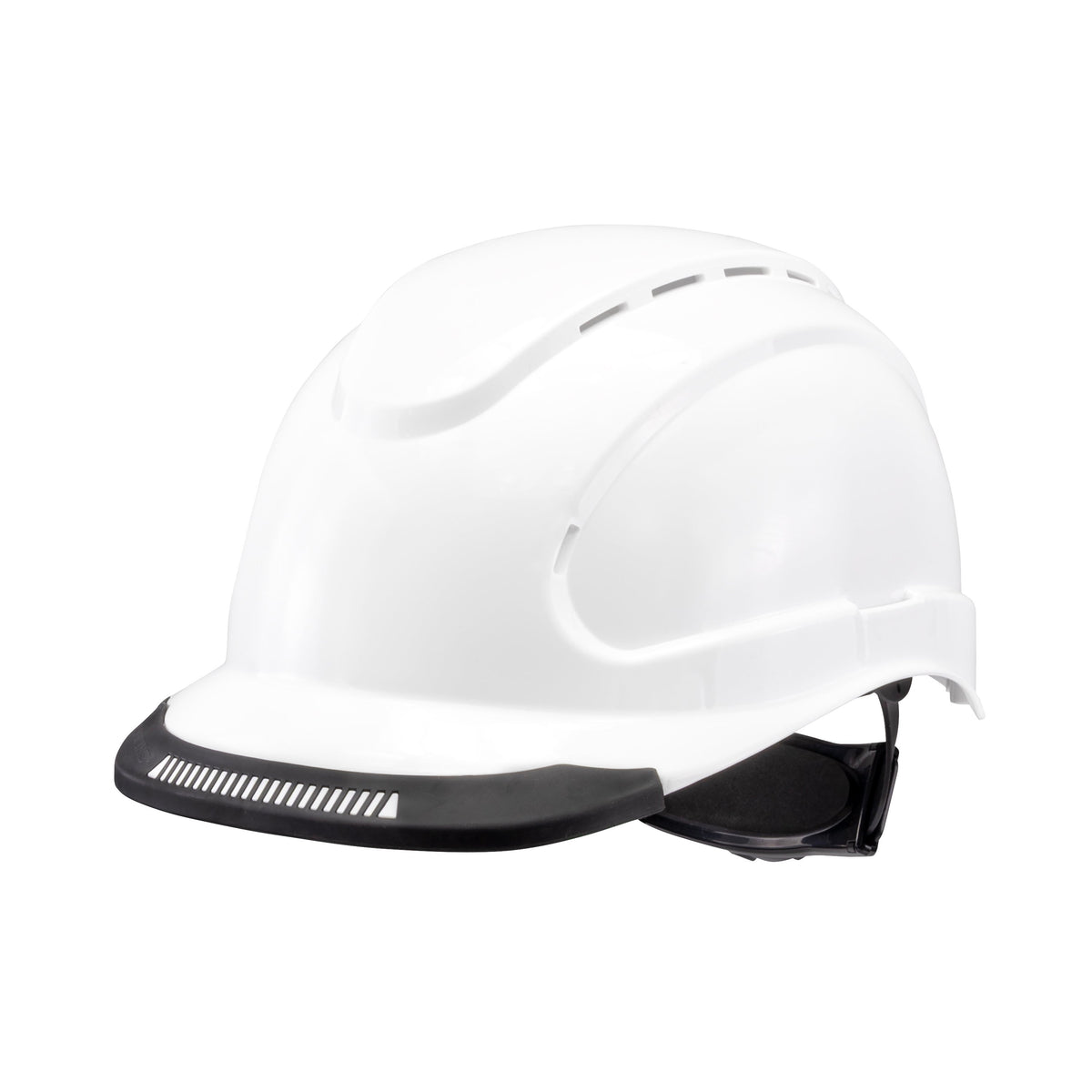 Radians HYPEMAN™ RHH6V 6-Point Ratchet Vented Type I Cap Style Hard Hat - White