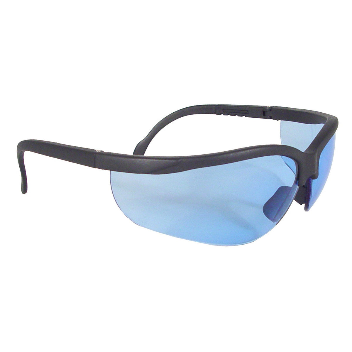 Radians Journey® Safety Eyewear - Black Frame - Light Blue Lens