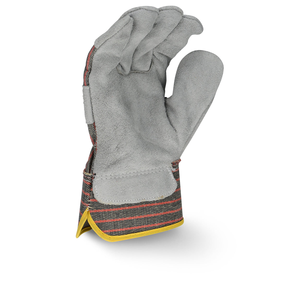 Radians RWG3103 Economy Shoulder Gray Split Cowhide Leather Glove
