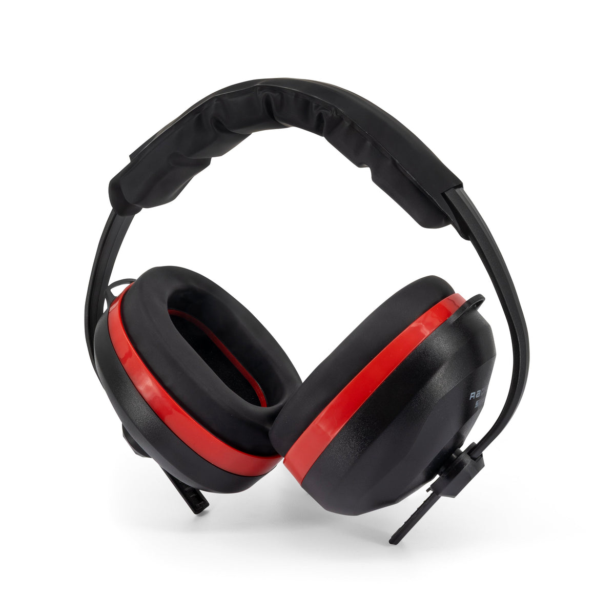 Radians Silencer® Earmuff in Clamshell - Black &amp; Red