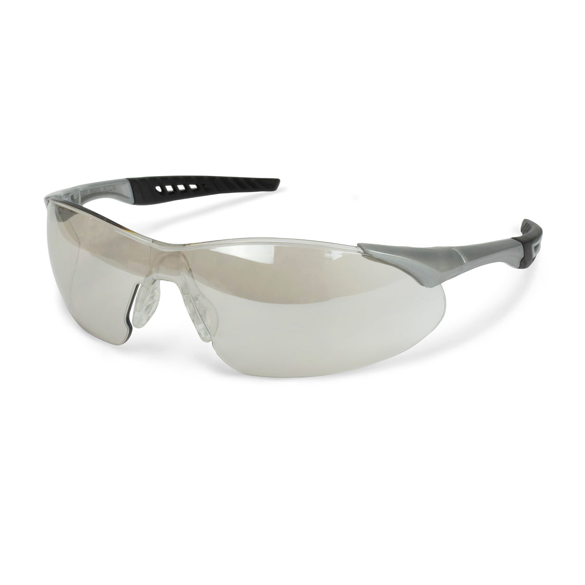 Radians Rock™ Safety Eyewear - Silver Frame - Indoor/Outdoor Lens