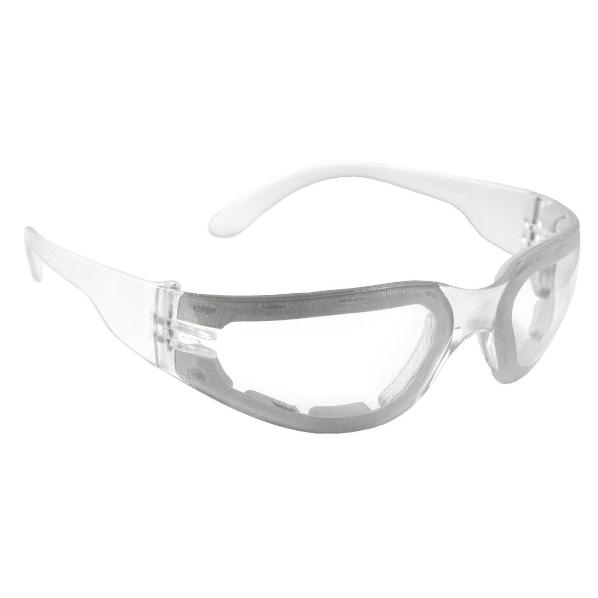 Radians Mirage™ Foam Safety Eyewear - Clear Frame - Clear Anti-Fog Lens