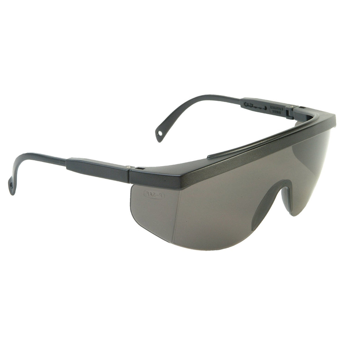Radians Galaxy™ Safety Eyewear - Black Frame - Smoke Anti-Fog Lens