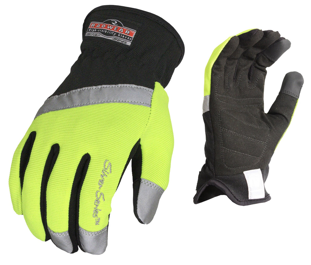 Radians RWG100 Radwear® Silver Series™ Synthetic High Visibility All Purpose Utility Glove