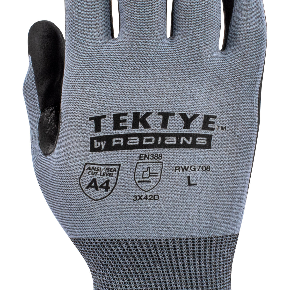 Radians RWG708 TEKTYE® A4 Reinforced Thumb Work Glove