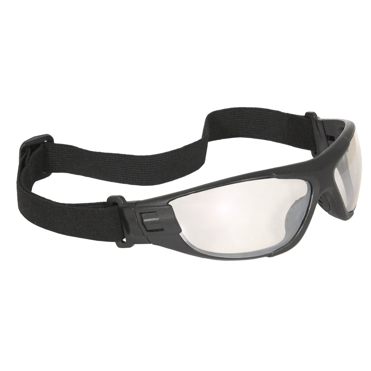 Radians Cuatro™ 4-in-1 Foam Lined Eyewear - Black Frame - Indoor/Outdoor Anti-Fog Lens